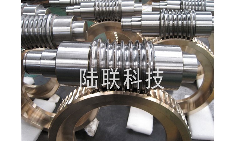 平面二次包络蜗轮蜗杆应用于钢厂拉矫机减速机